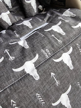 Pram Liner - Longhorn Aztec Grey
