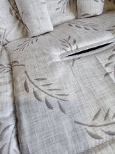 Pram Liner - Linen Leaf