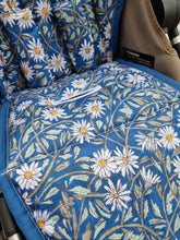 Pram Liner - Paper Daisy Blue