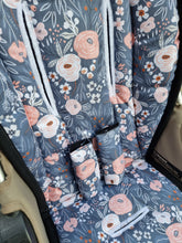 Pram Liner - Shimmer Floral