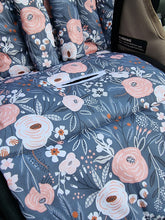 Pram Liner - Shimmer Floral