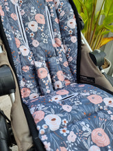 Pram Liner - Shimmer Floral