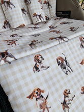 Pram Liner - Beagle Gingham