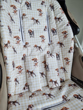 Pram Liner - Beagle Gingham