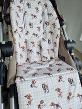 Pram Liner - Beagle Gingham