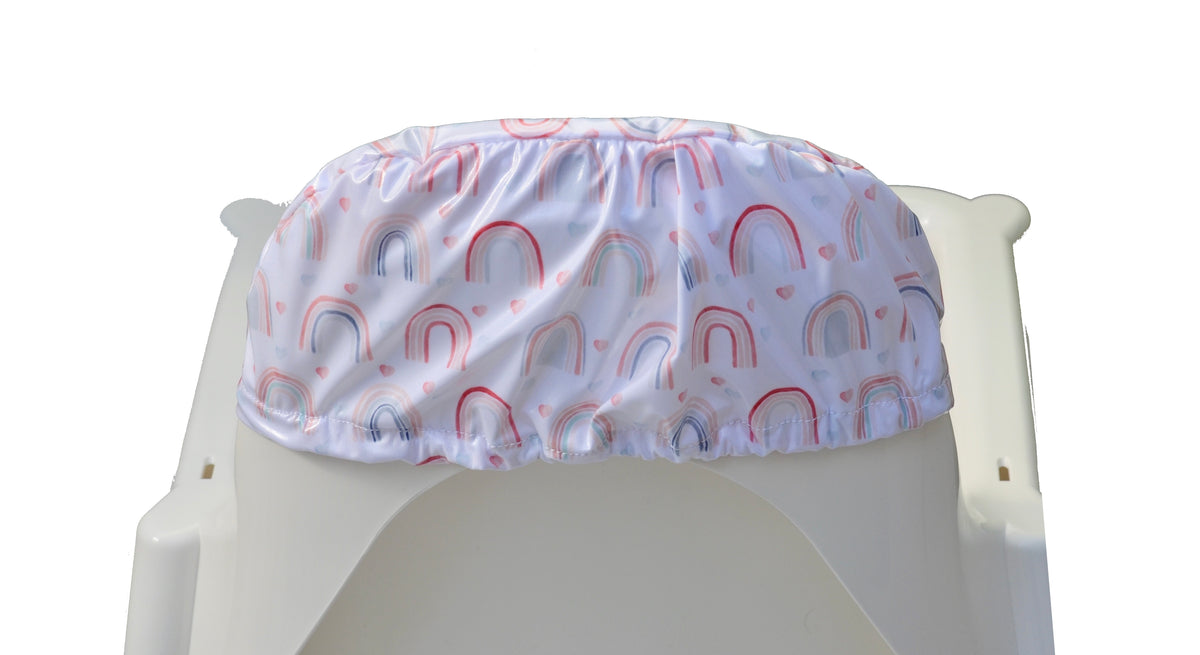 High Chair Liner Rainbow Mialie Designs