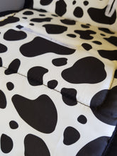 Pram Liner - Black White Cow