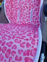 Pram Liner - Leopard PINK