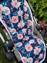 Pram Liner - Midnight Floral