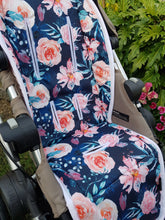 Pram Liner - Midnight Floral