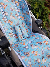 Pram Liner - Boho Blue