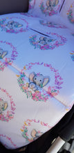 Pram Liner - Elephant Butterfly Flower
