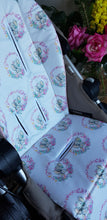 Pram Liner - Elephant Butterfly Flower