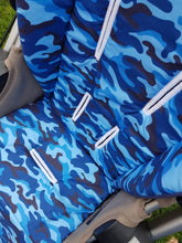 Pram Liner - Camouflage Blue + FREE Accessories