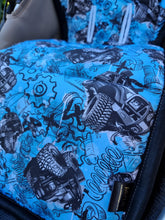 Pram Liner - 4x4 Blue