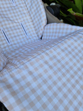 Pram Liner - Gingham Latte