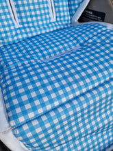 Pram Liner - Gingham Blue