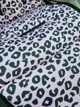 Pram Liner - Dusk Pink Leopard