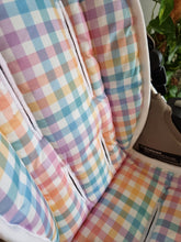 Pram Liner - Pastel Gingham