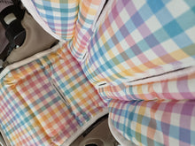 Pram Liner - Pastel Gingham