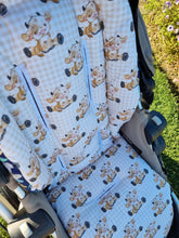 Pram Liner - Cow Gingham