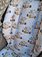 Pram Liner - Cow Gingham