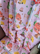 Pram Liner - Farmer Pink