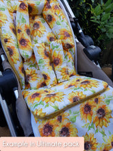 Pram Liner - Watercolour Sunflower