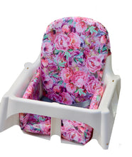 High Chair Liner - Pink Peony