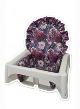 High Chair Liner - Midnight Floral