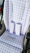 Pram Liner - Gingham Lilac (Limited Edition)