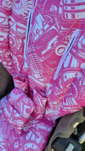 Pram Liner- Car Parts PINK