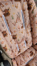 Pram Liner -  Highland Cow Beige