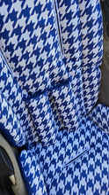 Pram Liner - Houndstooth Blue