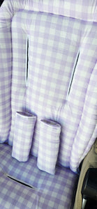 Pram Liner - Gingham Lilac (Limited Edition)