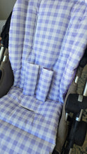 Pram Liner - Gingham Lilac (Limited Edition)