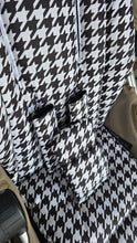 Pram Liner - Houndstooth Black *New*