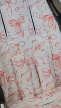 Pram Liner - Pink Bow *New*