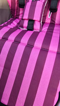 Pram Liner - Large Stripe Pink *New*