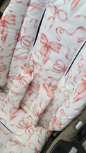 Pram Liner - Pink Bow *New*
