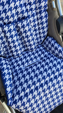 Pram Liner - Houndstooth Blue