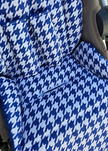Pram Liner - Houndstooth Blue