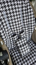 Pram Liner - Houndstooth Black *New*