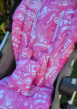 Pram Liner- Car Parts PINK