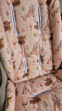 Pram Liner -  Highland Cow Beige