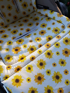 Pram Liner - Spring Sunflower