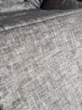 Pram Liner - Linen Look Dark Grey