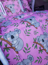 Pram Liner - Koala Pink