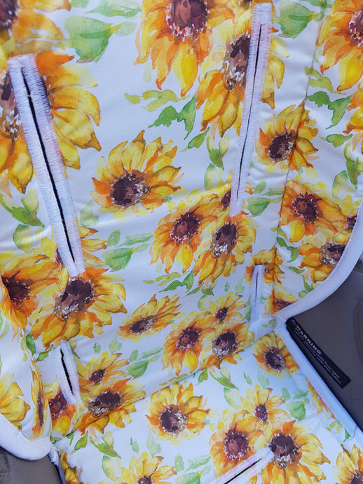 Pram Liner - Watercolour Sunflower