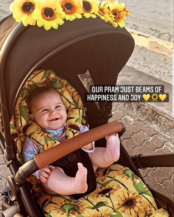 Pram Liner - Sunflower